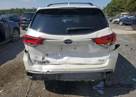 2019 Toyota Highlander Hybrid from USA, damaged, VIN 5TDJGRFH7KS056633